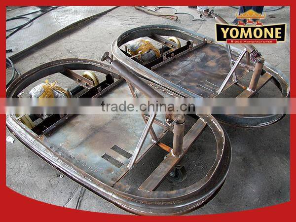 Stable and easy to operate amusement park rides ground grid bumper car for sale