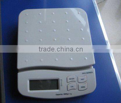 high accuracy LCD dispaly weighing kitchen scale for milk / low price mini kitchen scale