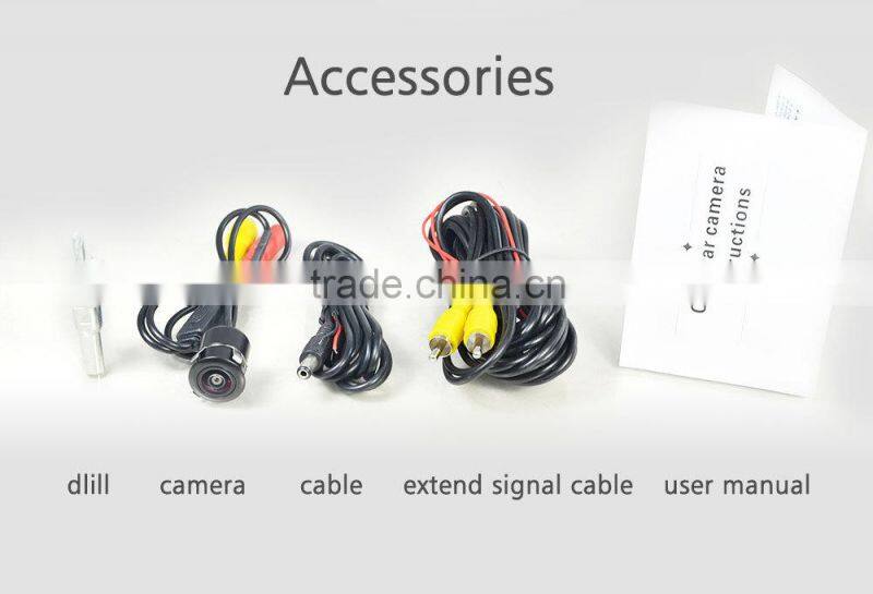 Embedded car reverse camera, high definition