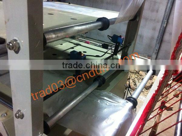 GBDE Model Cold Cutting Four Lines Bag Making Machine