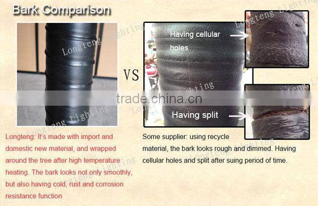 outdoor led artificial maple tree lights