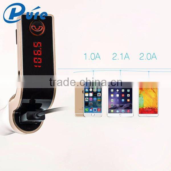 Promotinal FM bluetooth handsfree car MP3 kit with A2DP bluetooth voice out