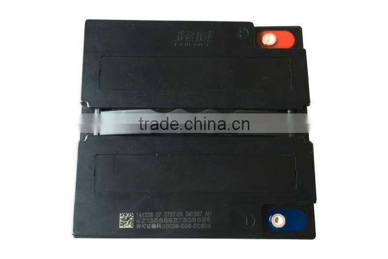 DZM Series VRLA Gel Type E-Bike Battery, 12V37Ah at 20hr rate