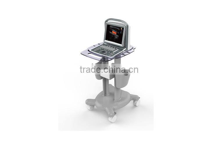 Medical Veterinary equipment trolley Color Doppler ultrasound machine system