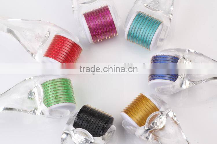 Fast production and delivery Titanium Micro needle roller,1.0mm size 540 derma rollers from professional manfactory -L015