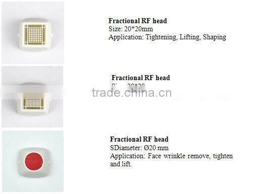 fractional RF beauty equipment for skin lifting wrinkle removal