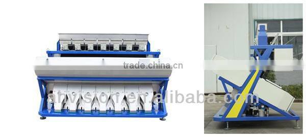 2017 Good After-Sale Service 448Channels CE Best certificated RGB large grain sorter machine
