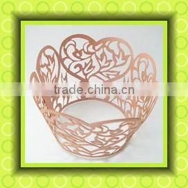 Party Decoration Laser Cut Cupcake Wrappers Factory Supplier