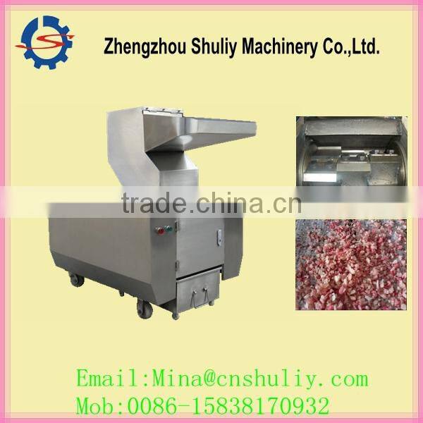 High efficiency sheep bone crusher machine/pig bone crushing machine