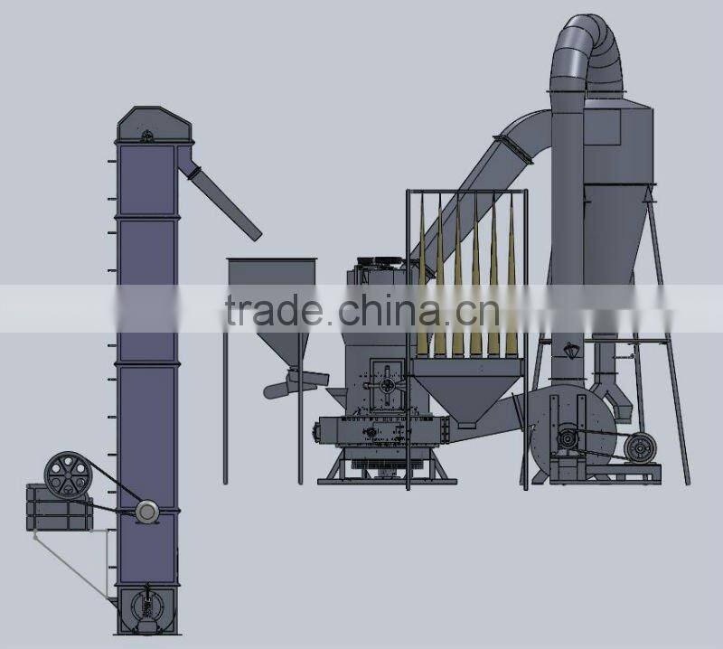 widespread gypsum powder mill