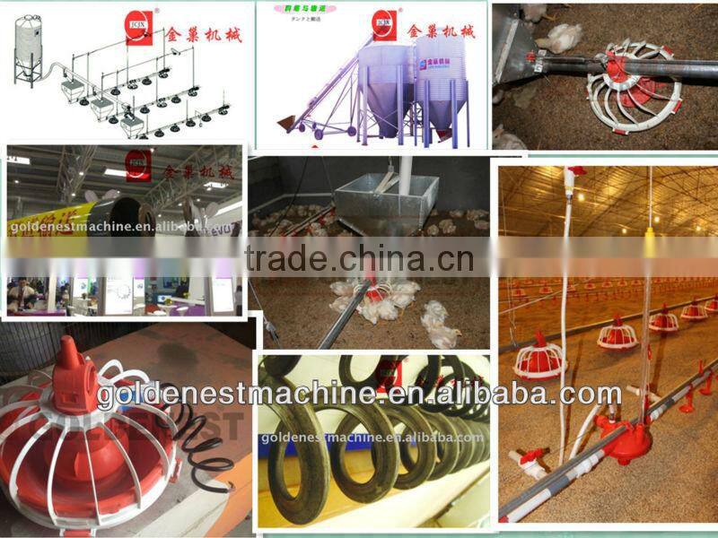 chicken feeding and drinking system