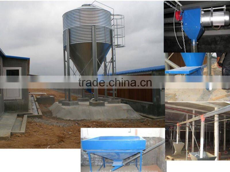 broiler chicken feeding system