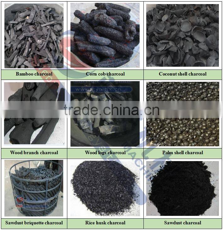 2017 Year Three Tons Charcoal Per Day Corncob Carbonization Stove