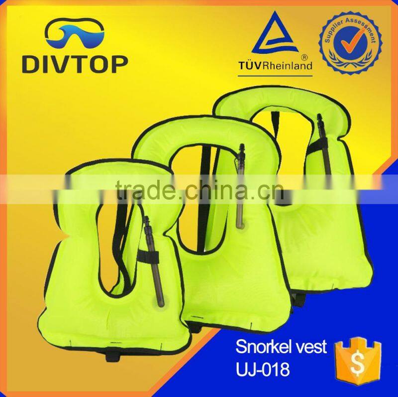 Snorkel vest safety vest inflate vest for snorkeling
