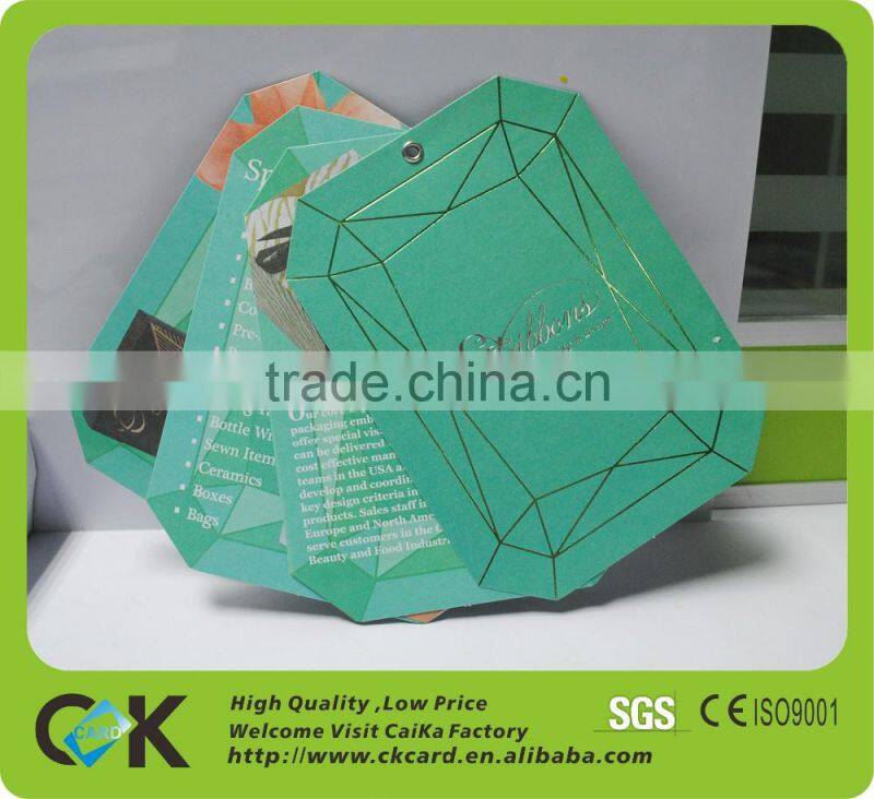 Eco-friendly paper!Printing folded flyers with favorable price from gold manufacture