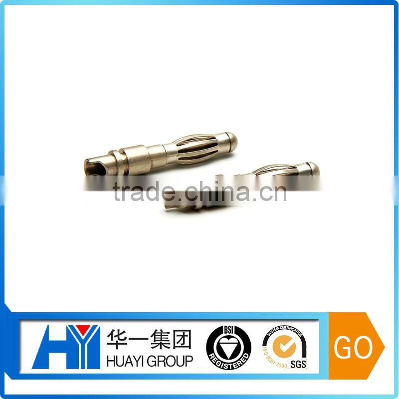 Custom 2/3.5/4/6mm male and female banana plugs socket metal fabrication service