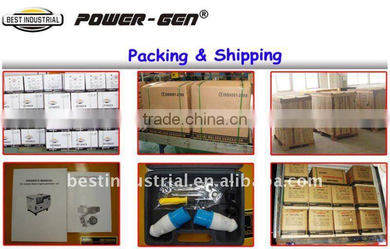 POWER-GEN High Performance Open/Silent Type 5KW-9KW Diesel Welding Generator