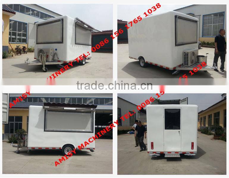 Good quality multi-function electric mobile food carts