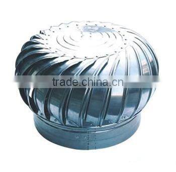Stable rotary powerless roof fan for factory with CE