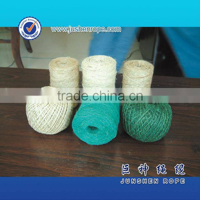 Natural wholesale heavy duty jute twine 3ply