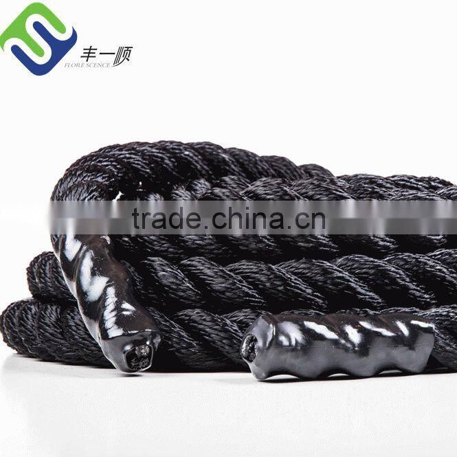 2 inches Polydacron battle rope for fitness body building