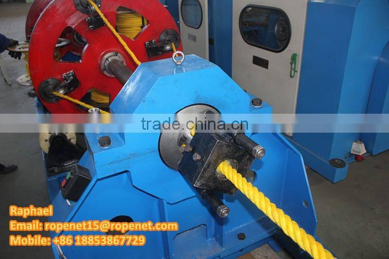 D type rope making machine for PP, PE rope/twisted rope machine: https://youtu.be/ODLBJ4em4vA