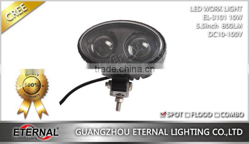5.5in 10W super spot blue red forklift safety light industrial heavy duty emergency equipments warning lamp