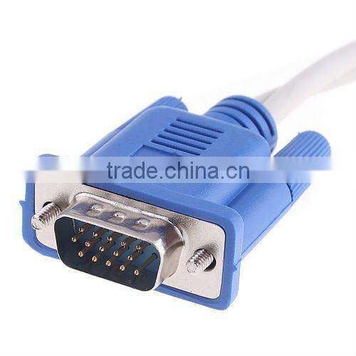PC VGA to TV S-Video / RCA OUT Converter Cable Adapter