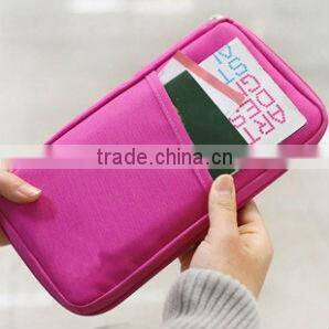 Korea style poly wallet credit card wallet Travel Wallet & Passport Holder