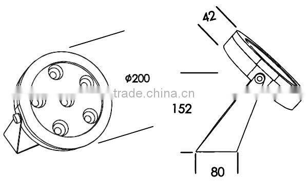 2016 Epistar Outdoor Landscape Lighting Mini 12w Led Spike Garden Light