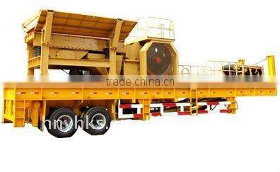 Industrial hot sale to India mobile crushing and screening plant of China