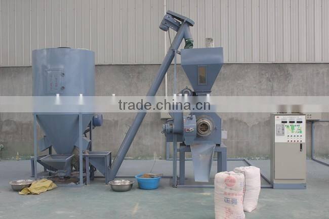 Low price poultry feed mixer grinder machine