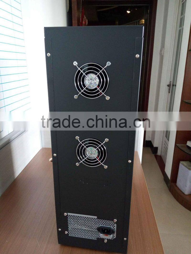 11 trays burner 24X CD DVD duplicator recorder machine