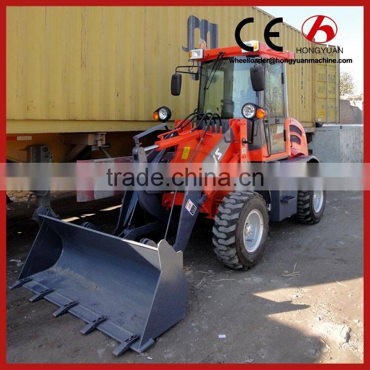 ISO Bucket capacity mini front wheel loader