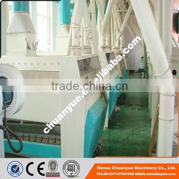 Full automatic 150tpd maize milling machines for maize flour