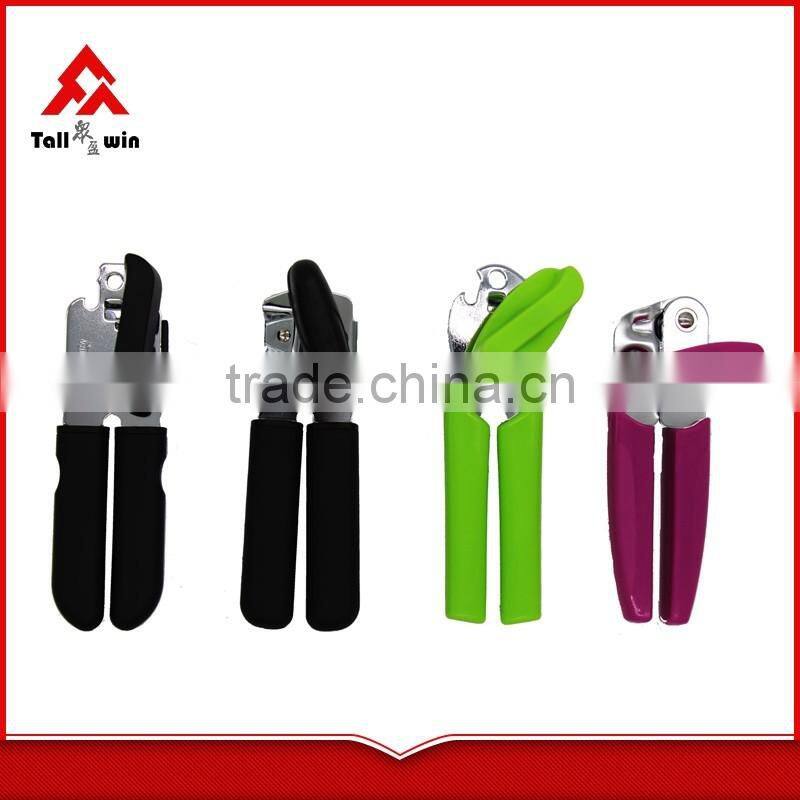 Stainless Steel opener with colorful handle, kitchen gadgets tools,6 in 1 set