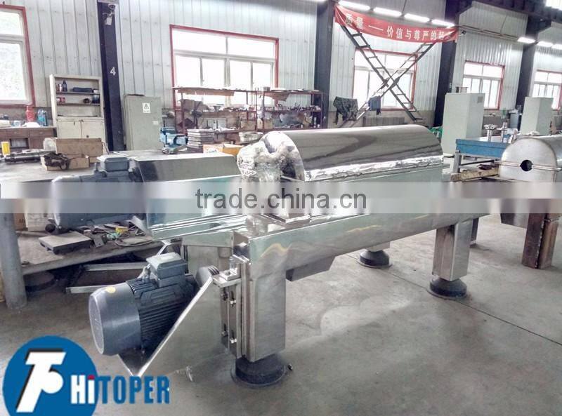 Chemical industries widely applied centrfugal separator,continuous operation decanter centrifuge