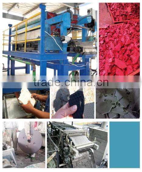 slurry thickening filter press, membrane type filter press