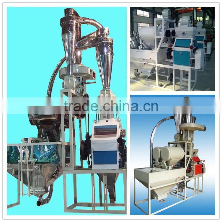 5 tons per day maize or wheat flour milling machine mini flour mill machine