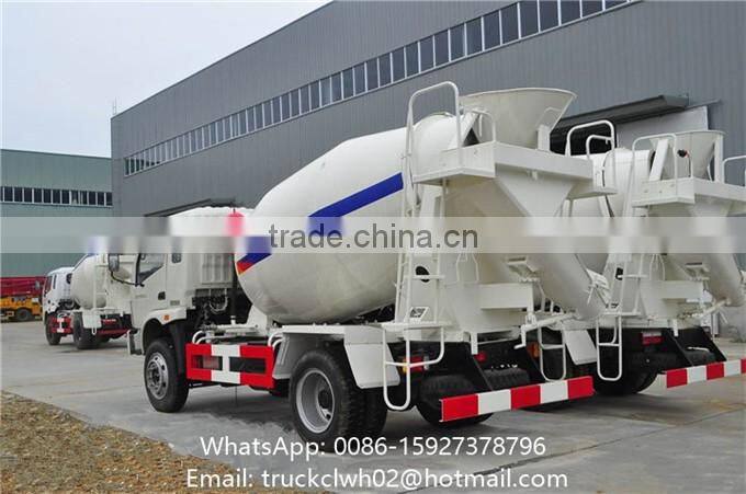 5m3 Small Concrete Mixer FOTON Concrete Mixer Truck