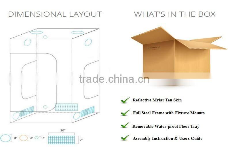 2016Best Quality Mars Hydro LED Grow Tent Home Indoor Plant Grow Tent