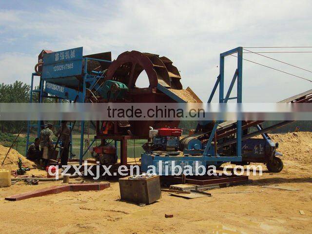 Wheel Sand Washer Machine for sale