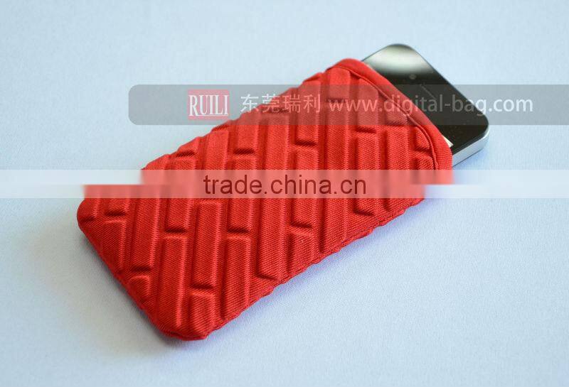 Fashion Red Hand Phone Pouch/Bag/Sleeve