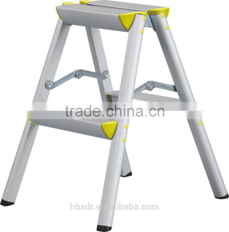 aluminium ladder extrusion aluminum step ladder , double sides ladder
