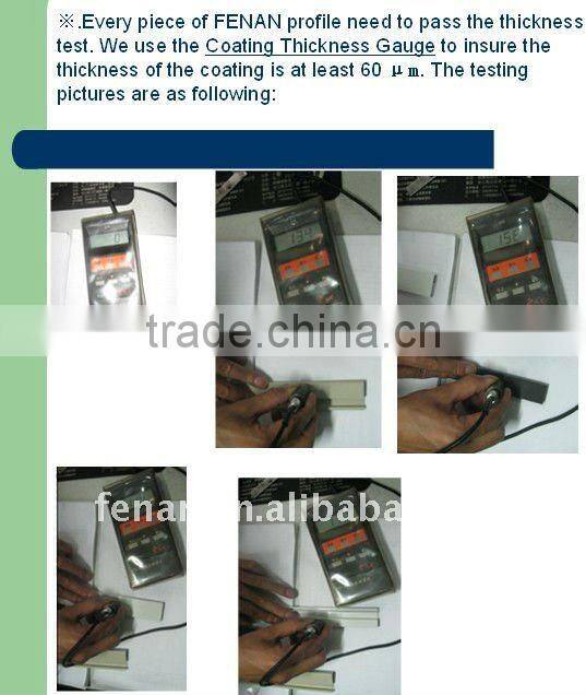 common Aluminium profile(U shape) 6063