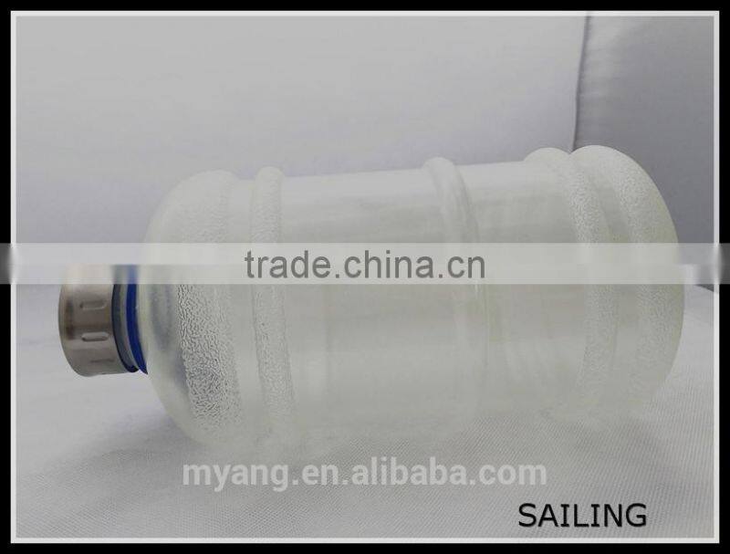 Chinese cheap 2.2 liter Drinking Water Plastic Bottle With Lids,Glows in the dark plastic water bottle