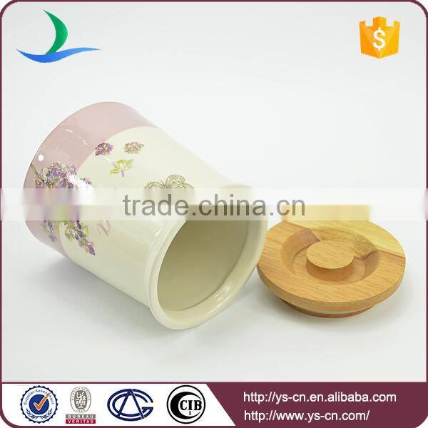 Modern decal food storage jar suppliers