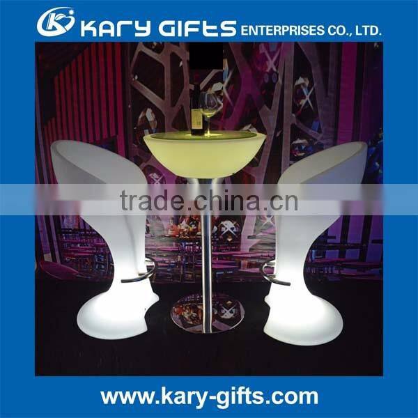 Cordless Control Rechargeable LED High Heel Shoe Chair
