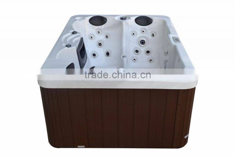Deep spa whirlpool for tall people