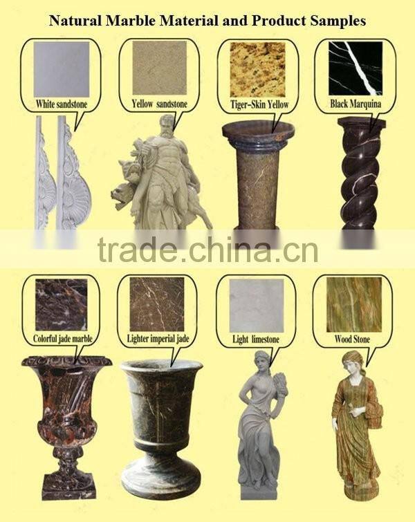 High Quality White Marble Nude Bathing Woman Statue